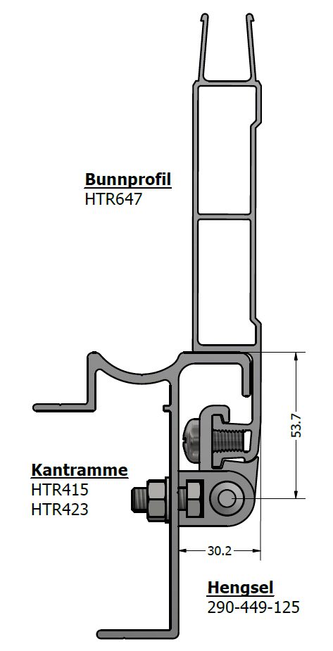 Plansystem HTR415/423