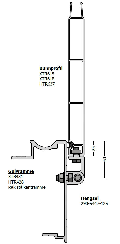 Flat kantramme – 618 – 5447