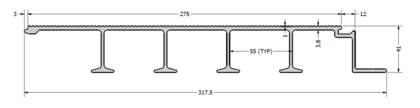 Billede af gulvprofil HTR123