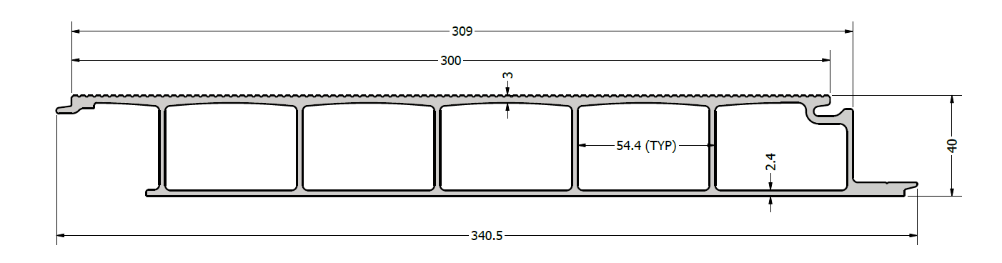 Billede af gulvprofil HTR316