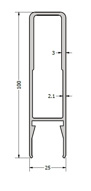 Billede af topprofil